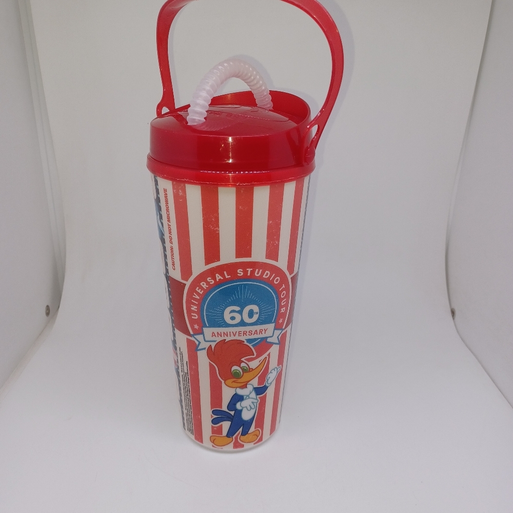 Universal Studios Studio Tour 60th Anniversary Glamor Tram Woody Freestyle Cup